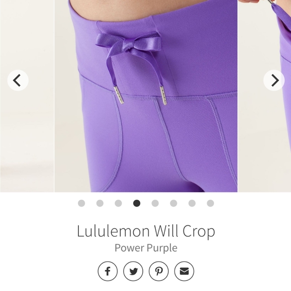 Lululemon Will Crop leggings - Picture 12 of 14